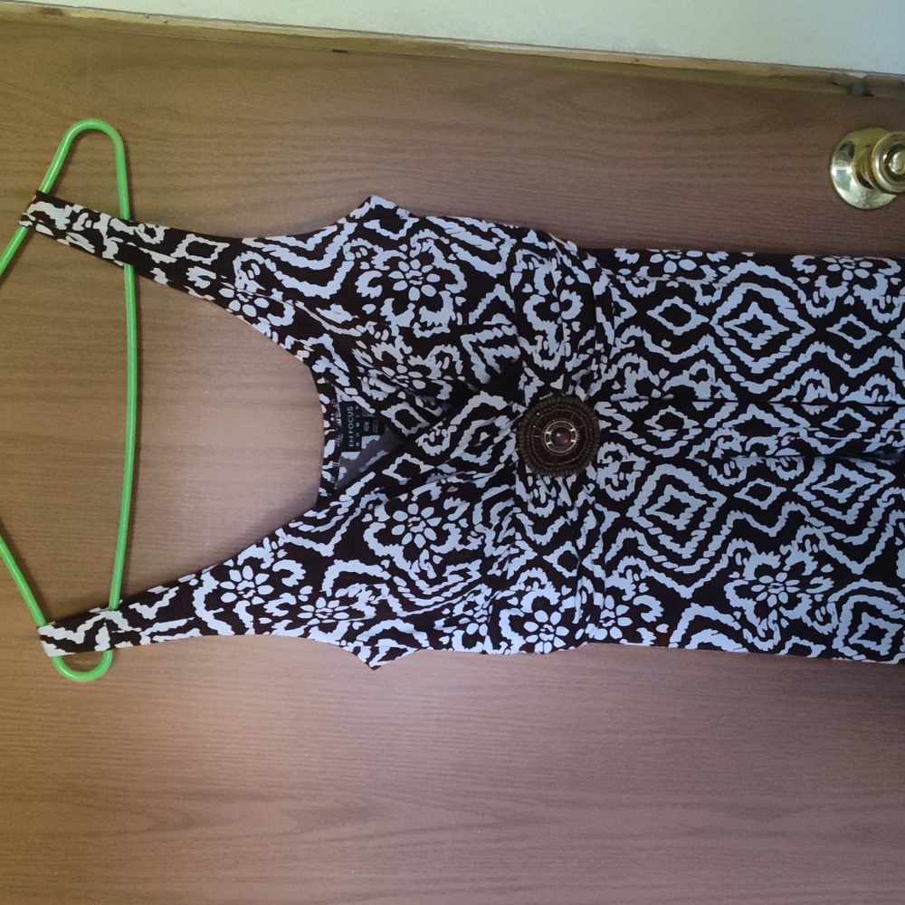En focus maxi dress